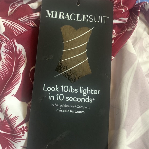 New Miraclesuit Banded high waist bottom with V twist front size 14 - Picture 10 of 11